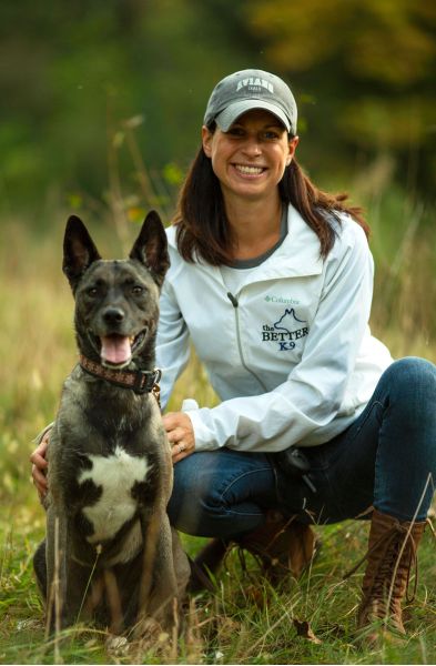 Annie Bailey, head dog trainer for the New Hampshire branch of Best Life K9 Training